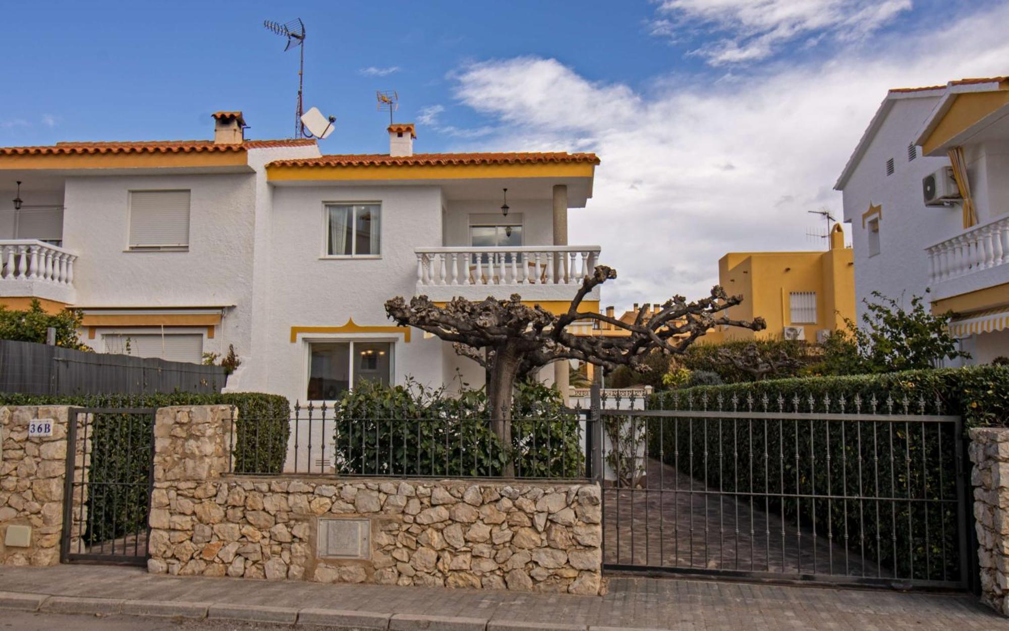Casa Privada En Primera Linea - Tres Playas Albert Villas Alcossebre エクステリア 写真